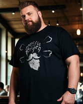 Long Live The Beard Men's Plus Size Short Sleeve T-Shirt